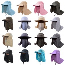 Neck Cover Ear Flap Hat Summer UV Sun Protection Fishing Cap Outdoor Hiking Hat  eb-38942763